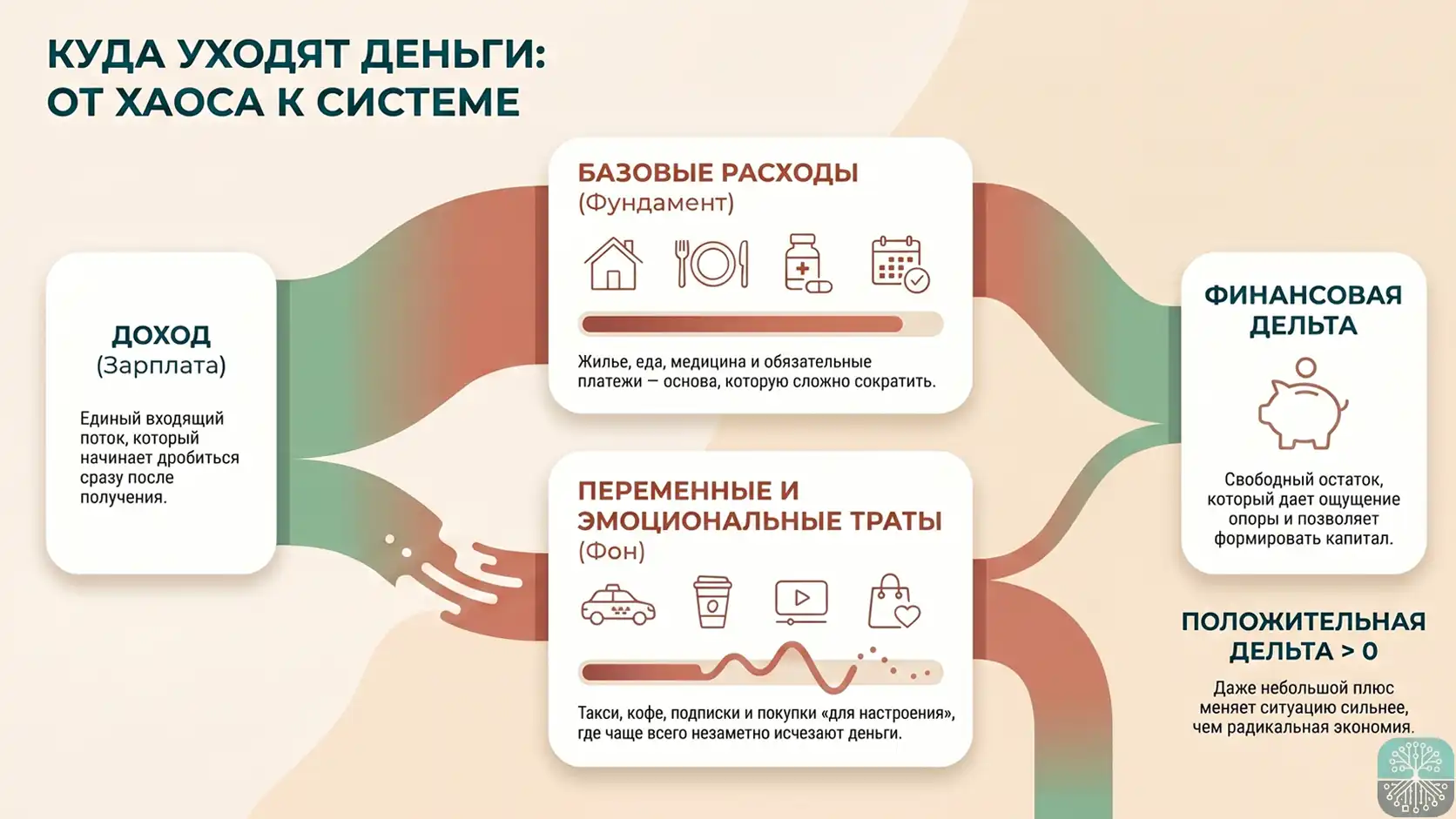 куда уходят деньги