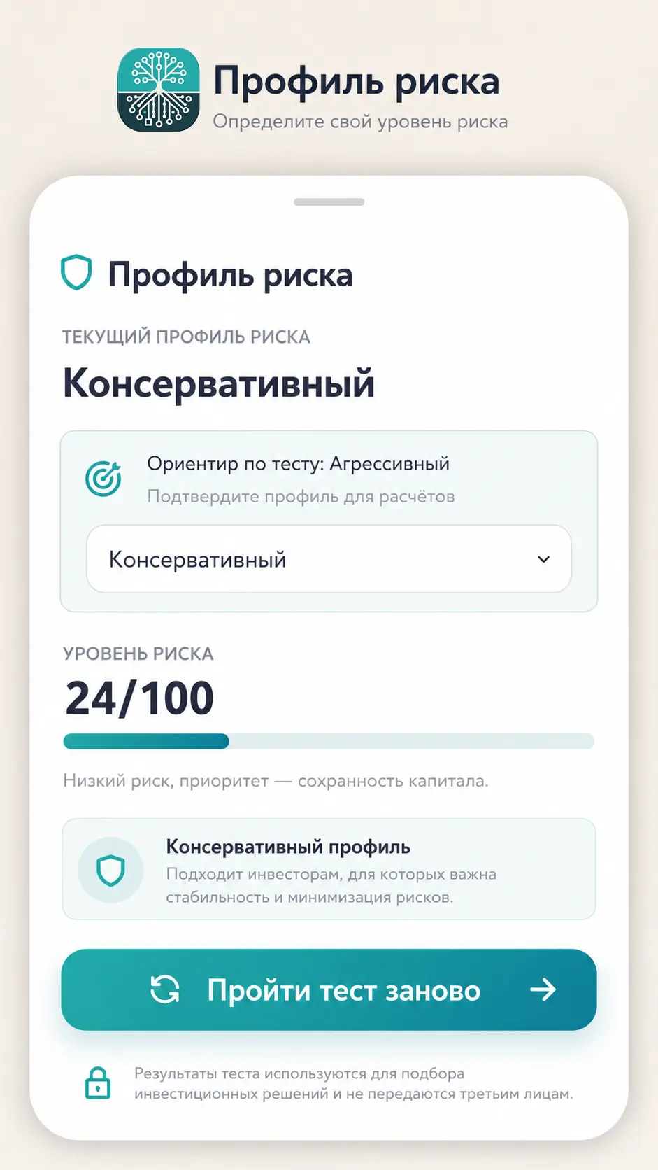 Профиль риска инвестора
